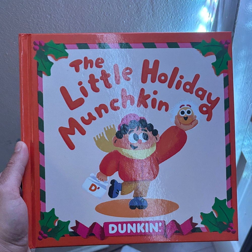 Dunkin' The Little Holiday Munchkin Book - Red
